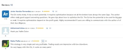 Gap Professional EA usr review