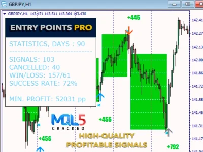 Entry Points Pro Indicator review 1