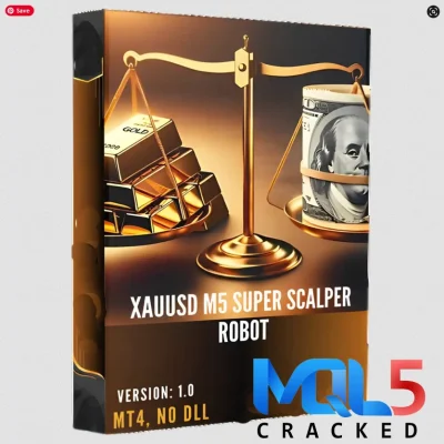XAUUSD M5 Super Scalper Robot EA MT4 + Source Code