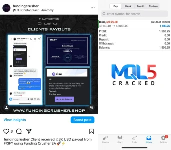 The Grail Funding Crusher EA live results 2