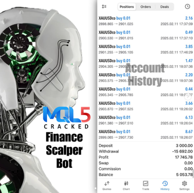 Finance Scalper Bot EA live trading report 3
