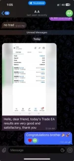 Alpha Striker SMC live trading 1