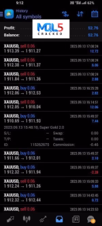 Super Gold EA live trading 3