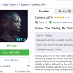 CyNera EA MT4 vendor