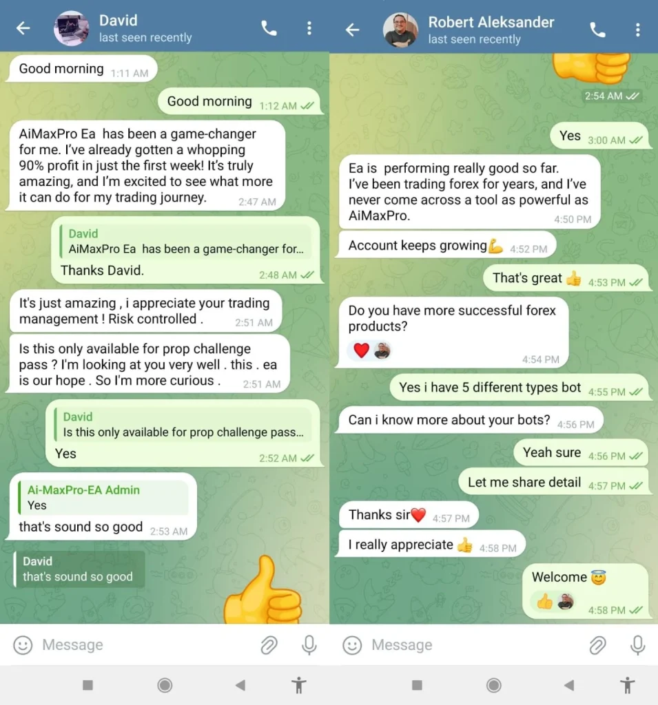 AIMAXPRO EA user reviews 1