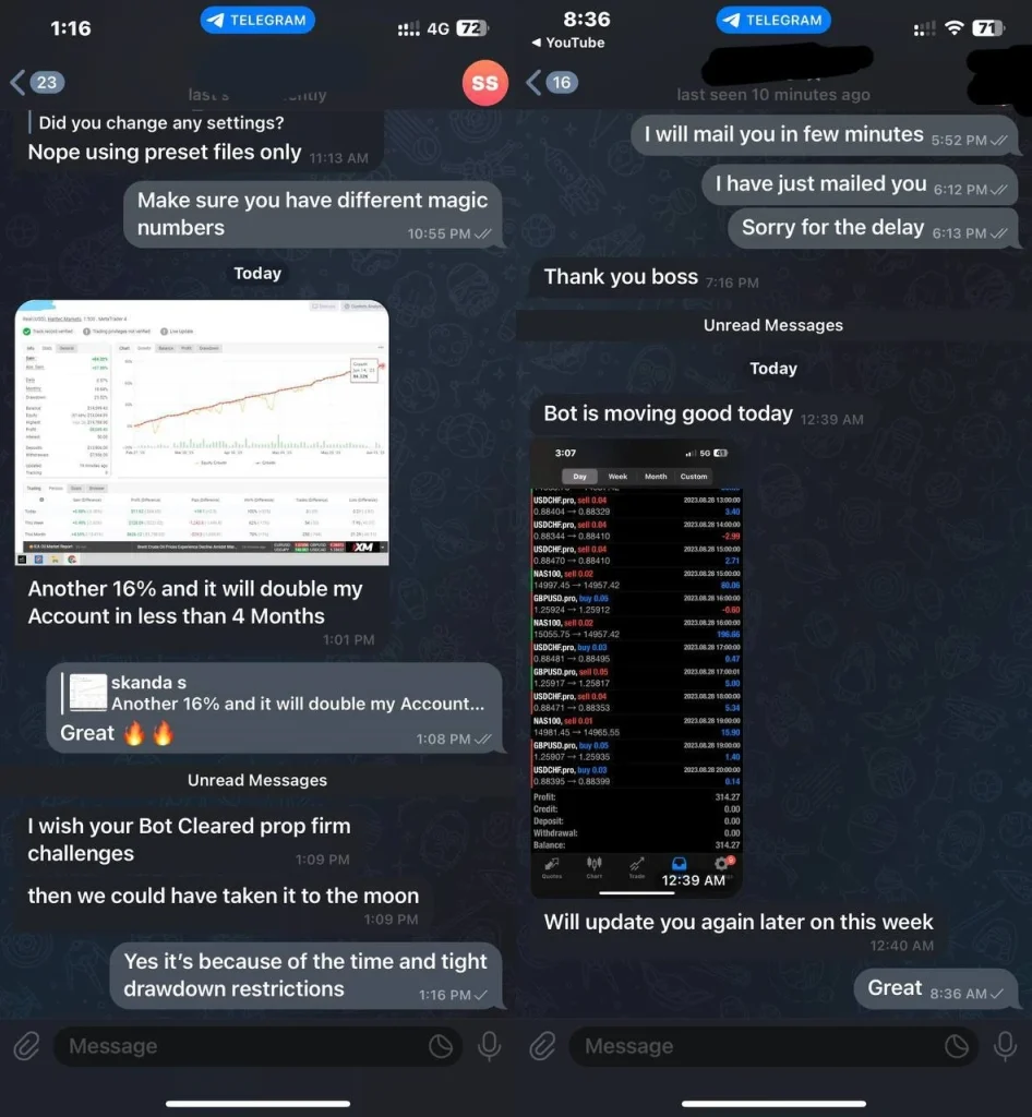 Monarchal Algo EA user reviews 4