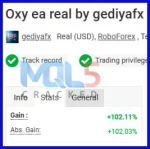 Oxy EA myfxbook review report gain