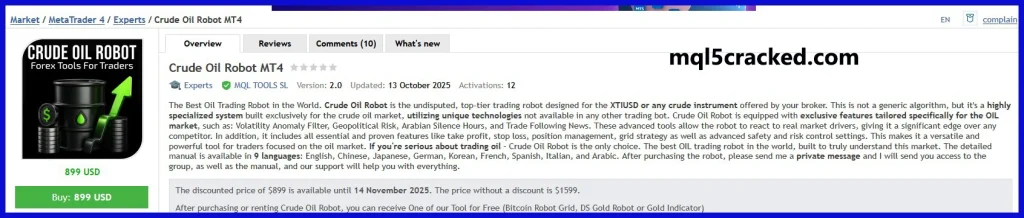 Crude Oil Robot vendor