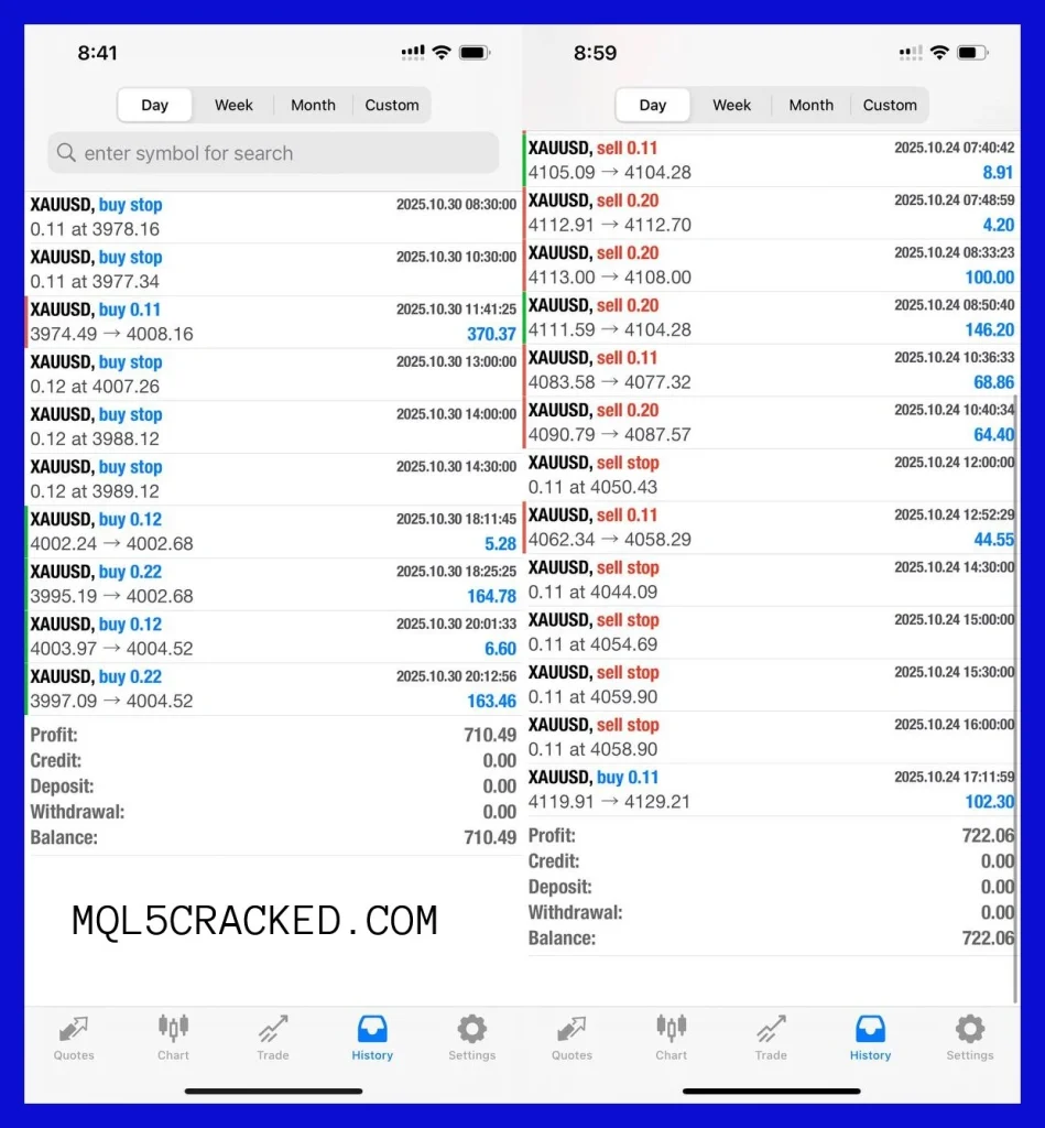 SmartFX Trading Bot mt4 live trading 2