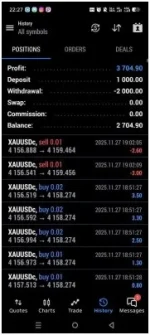 Buster Barbar EA mt5 live trading result 3