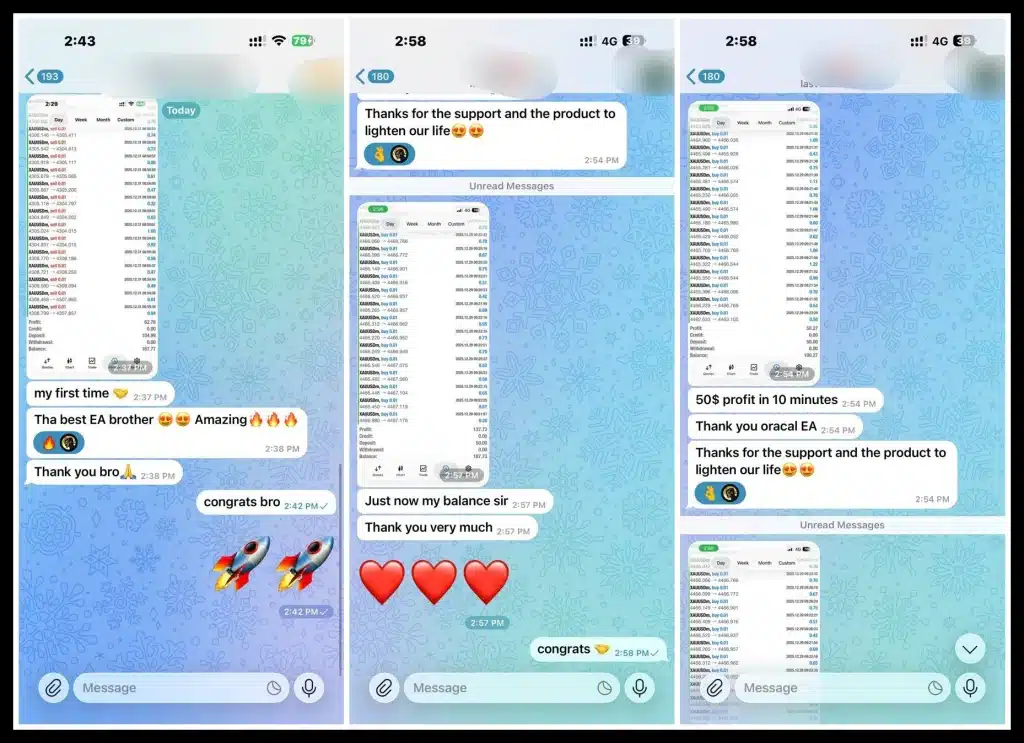 Oracle Gold Scalper EA live result 2