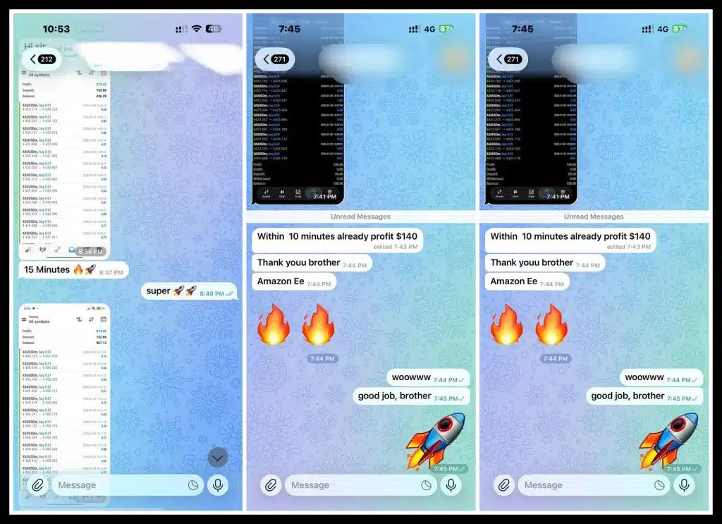 Oracle Gold Scalper EA live result 3