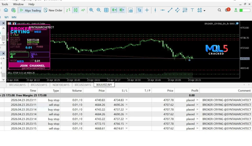 BROKER CRYING EA MT5 review 3