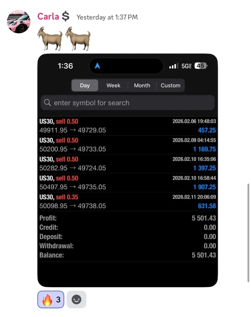 DowGold EA MT5 user reviews 3