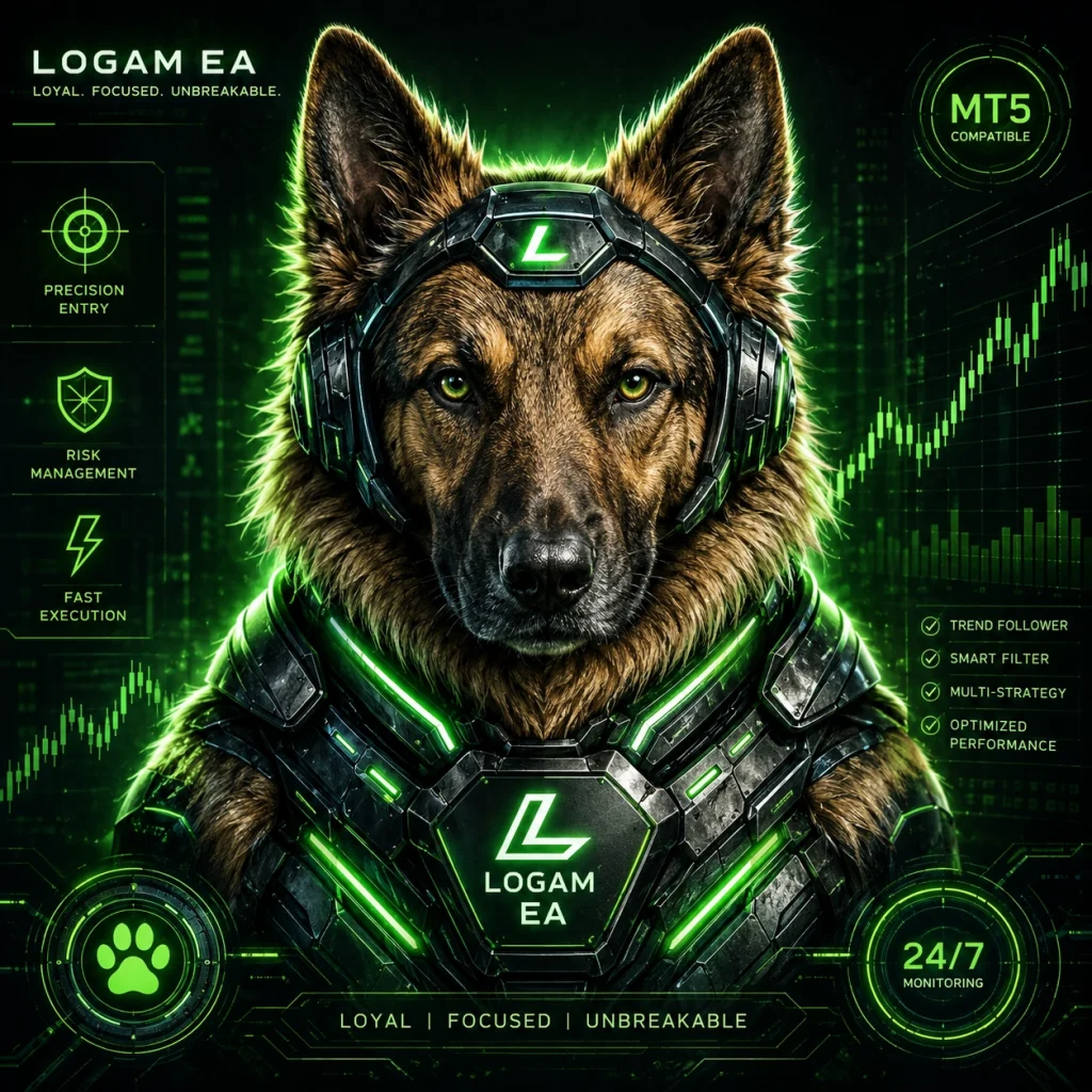 Gold Logan logo