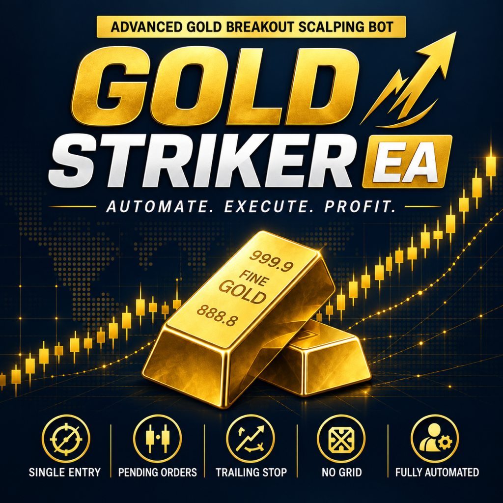 Gold Striker EA MT5 Logo